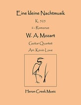 Eine kleine Nachtmusik, K. 525 Guitar and Fretted sheet music cover